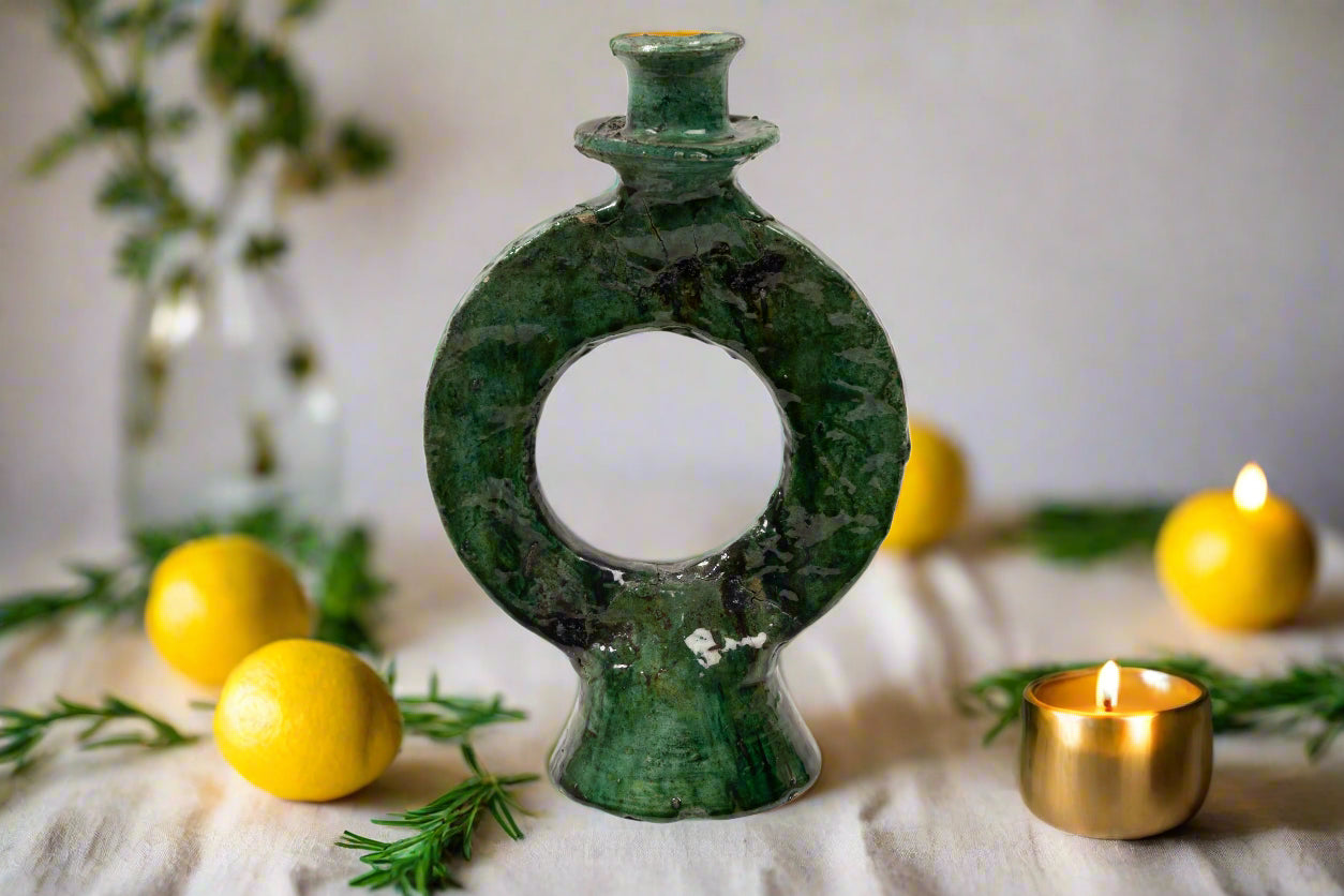Solar Portal Candle Holder