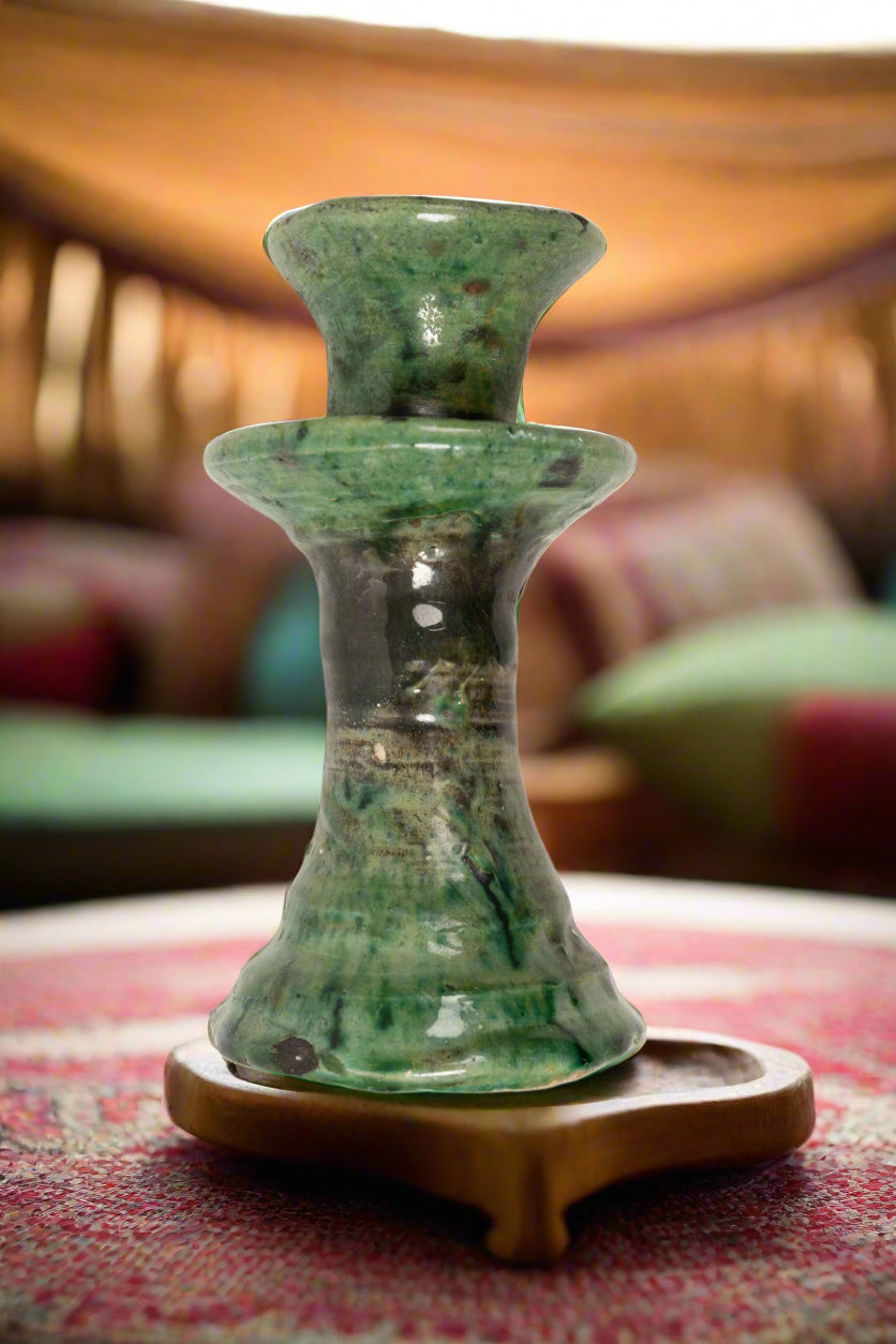 Tazult Flame Holder – Emerald Green