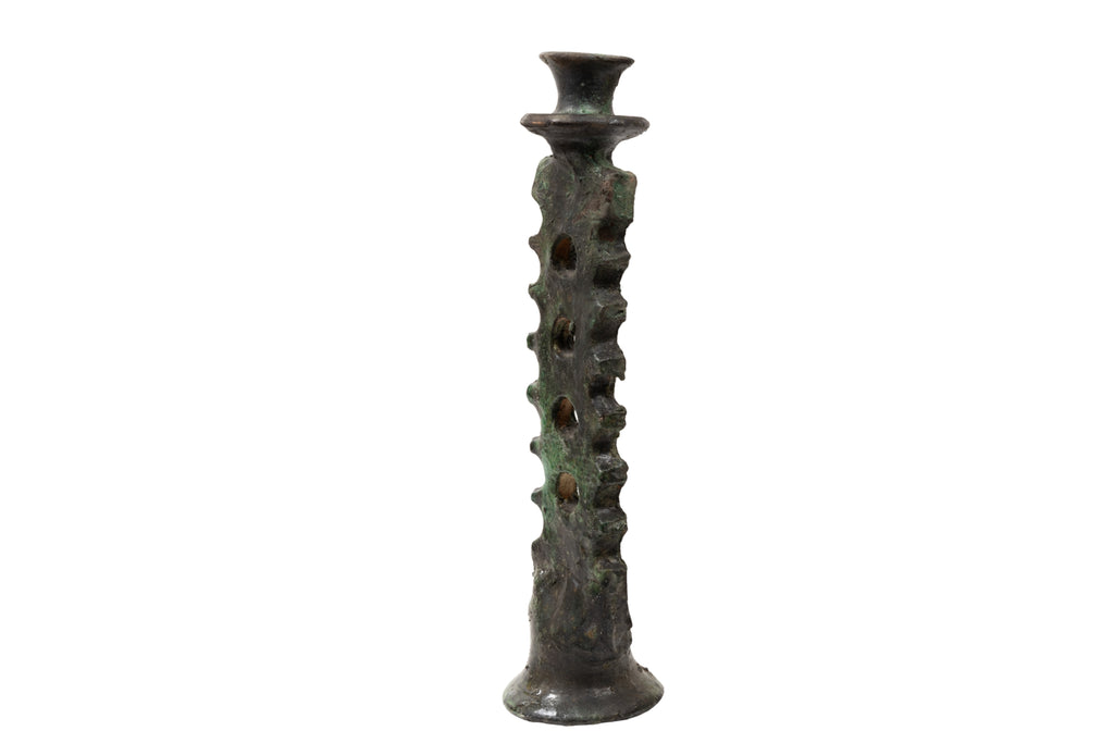 Spirit Tower – Green Tamegroute Candle Holder