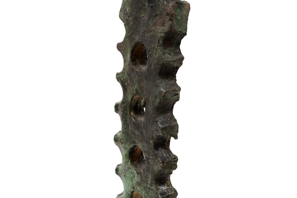 Spirit Tower – Green Tamegroute Candle Holder