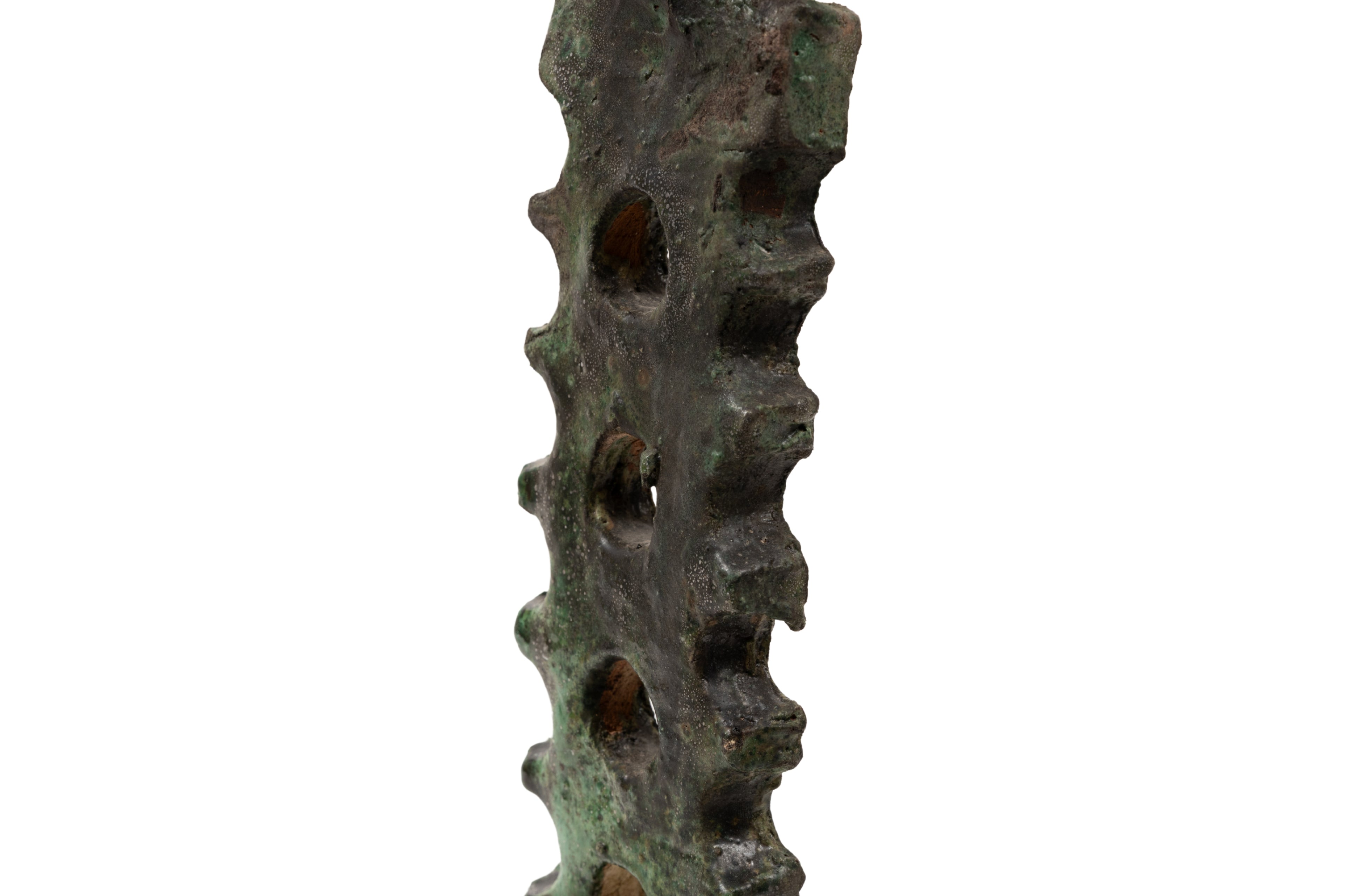 Spirit Tower – Green Tamegroute Candle Holder