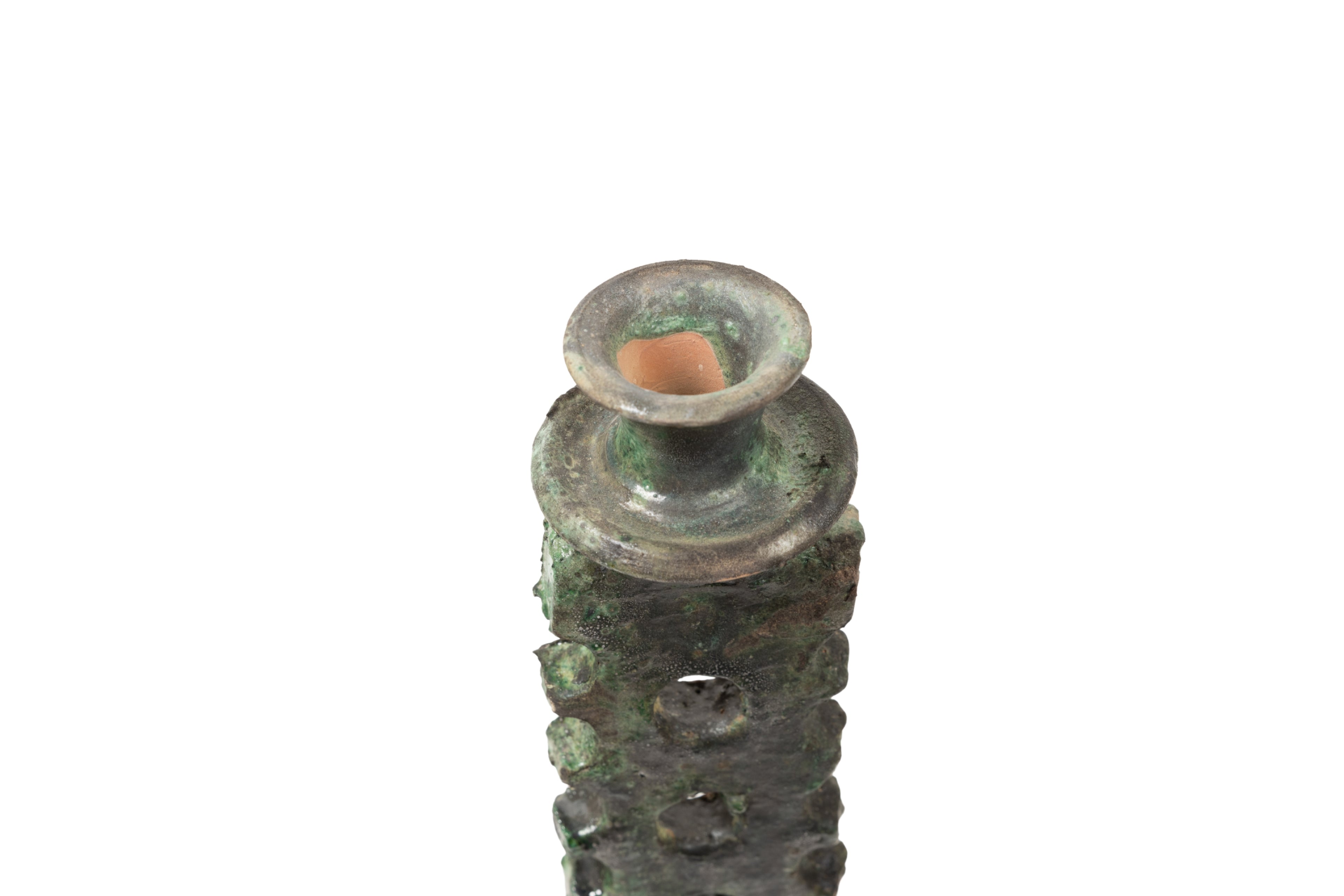 Spirit Tower – Green Tamegroute Candle Holder