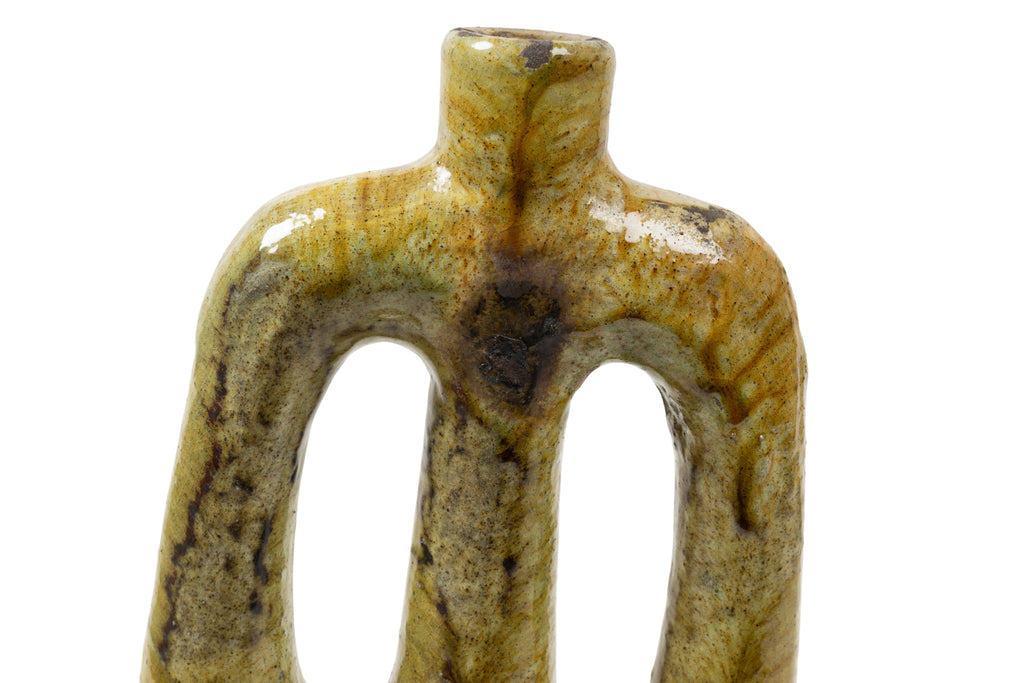 Desert Gate – Ocher Tamegroute Candle Holder