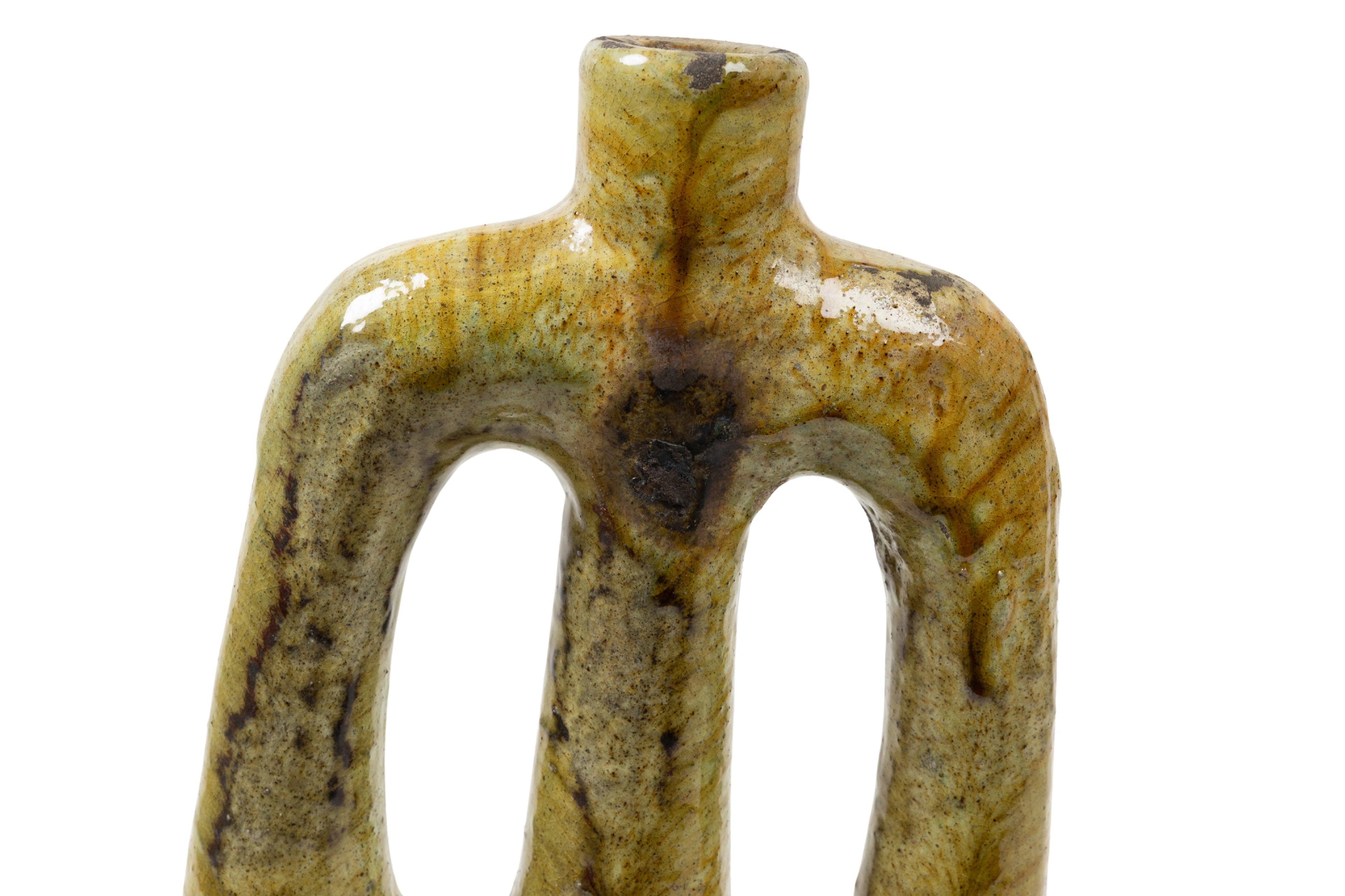 Desert Gate – Ocher Tamegroute Candle Holder