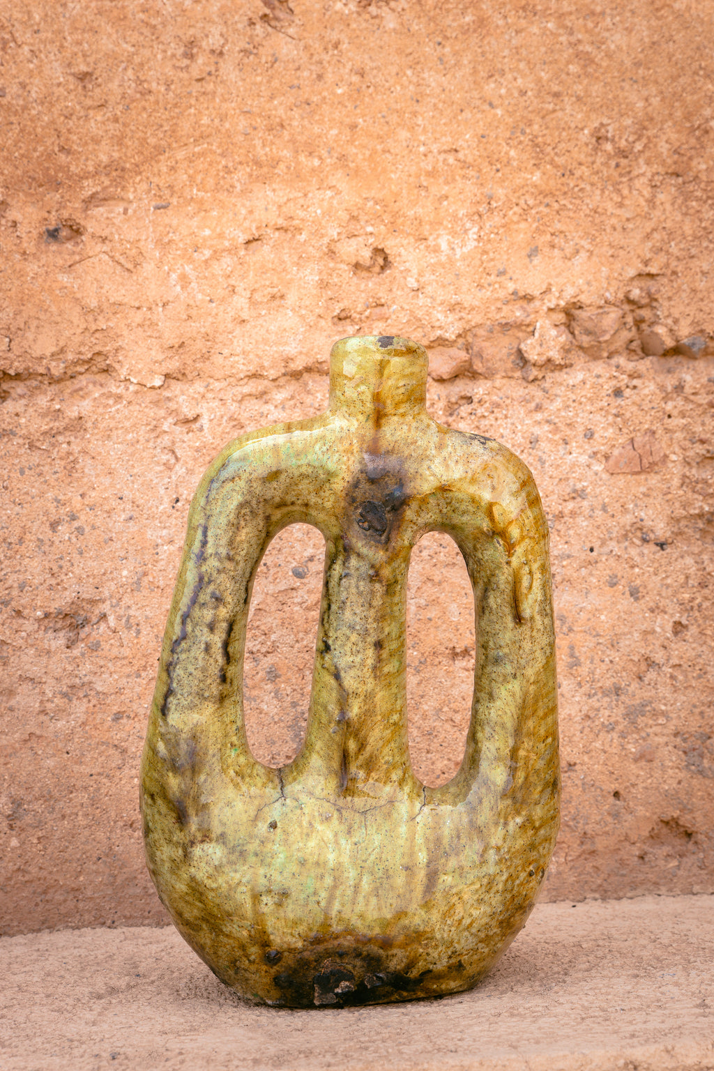Desert Gate – Ocher Tamegroute Candle Holder