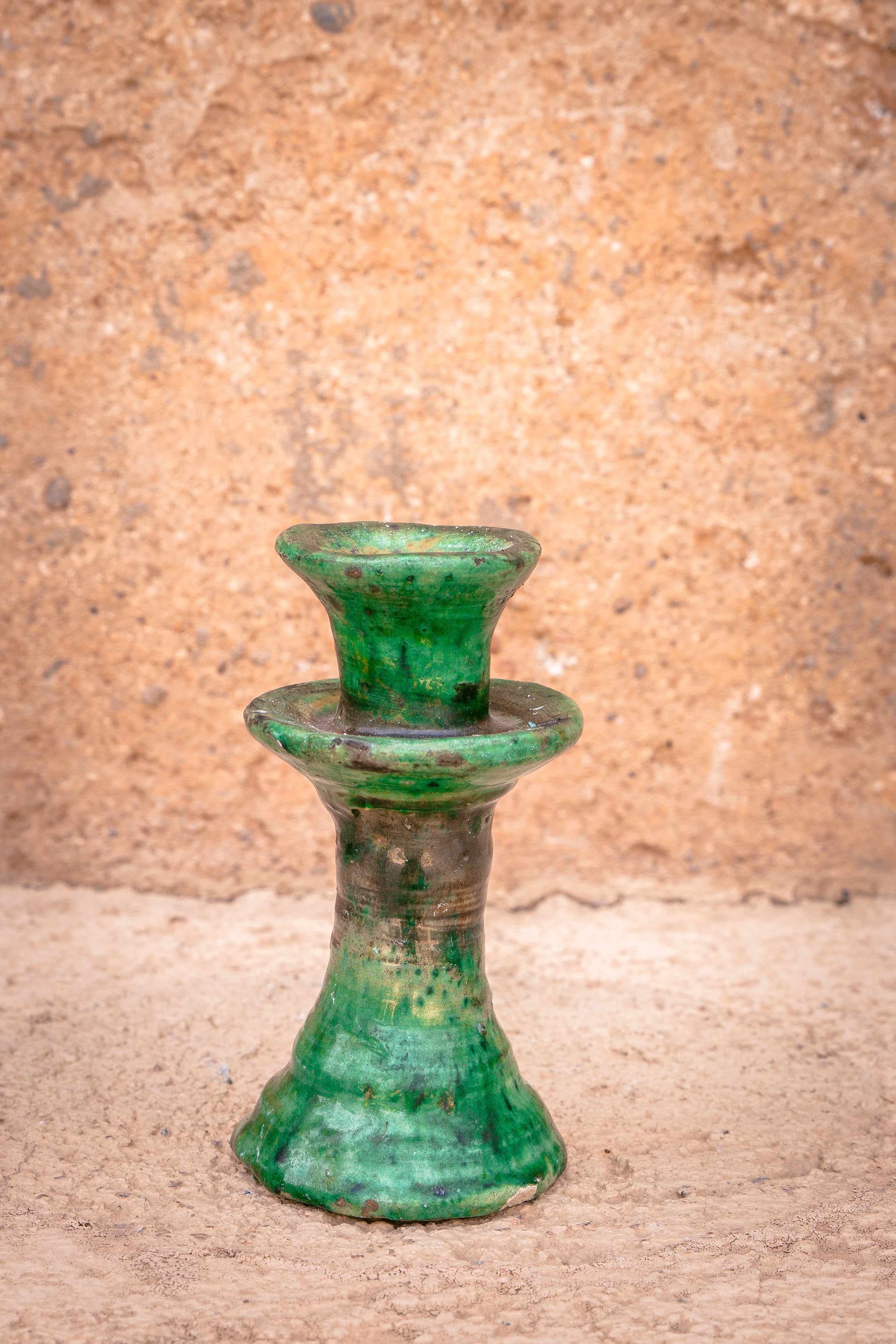Tazult Flame Holder – Emerald Green