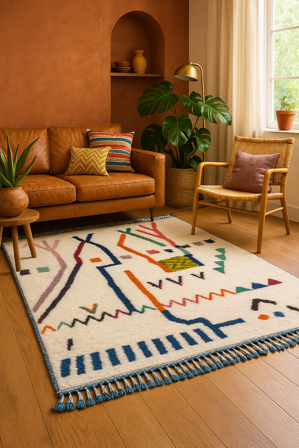 Blue Echoes in the Atlas